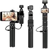 Smatree Dji Osmo pocket 2/1充電器 充電ベース Dji Osmo Pocket用ハンドヘルドスマートフォンホルダー DJI Pocket 2 充電ベース スマートフォンとオスモポケット同時に使え 2回充電支持