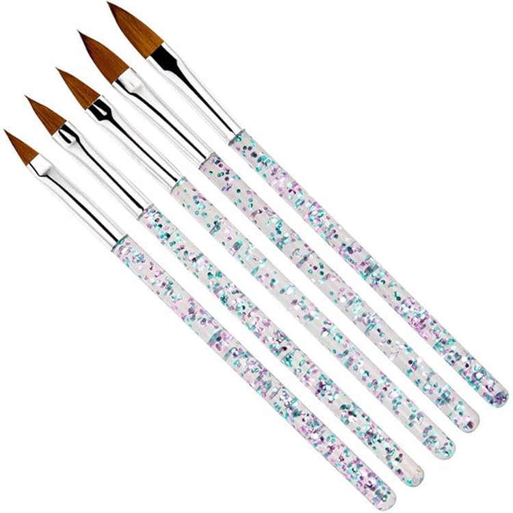 Amazon | ネイルブラシ【3本セット】スカルプネイル用筆 ジェルブラシ