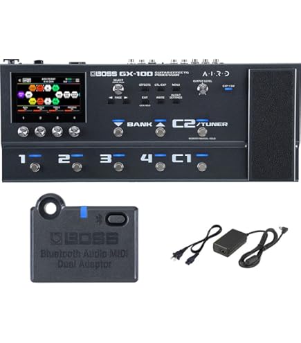 Amazon | BOSS ボス - Guitar Effects Processor GX-100 + Bluetooth