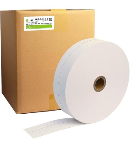 グローリー 純正　VT-S用　感熱ロール紙12巻 グローリー純正】VT-S用 券売機ロール紙 (薄紙/57.5mm幅/100m
