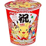 サッポロ一番 タテ型 ポケモンヌードルしょうゆラーメン 限定パッケージ 64g×12個入り (1ケース) (KK)