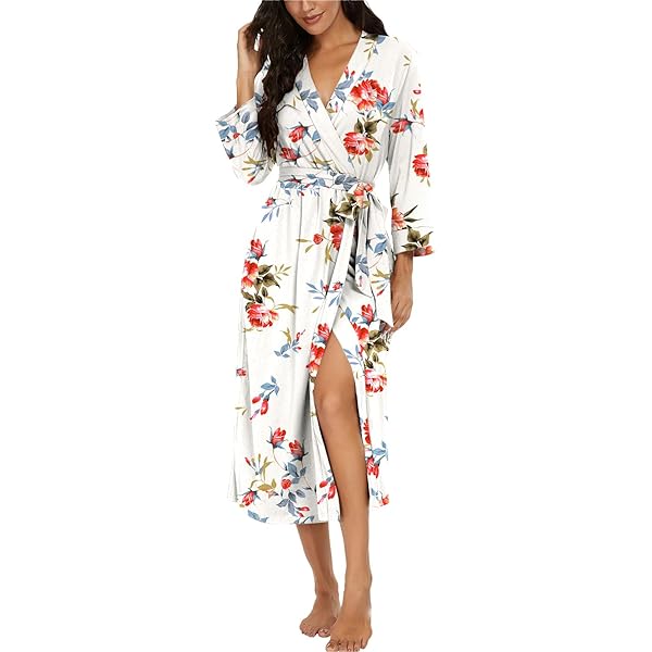 Djerf Avenue Pajamas Penkiiy Women's Soft Summer Dressing Gown