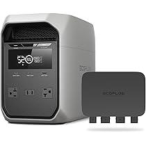 Amazon.co.jp: EcoFlow DELTA 3 Classic ポータブル電源 と 500W 走行
