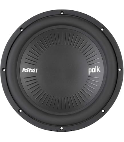 Amazon.co.jp: Polk mm1シリーズ10インチ1200 W 4 Ωデュアルボイス