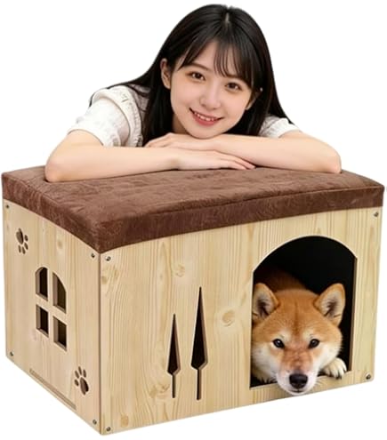 Amazon | ペットハウス「オアシス ケージ付き」 犬,猫,ペットの暑さ