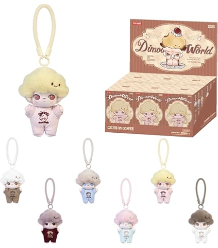 Amazon.co.jp: POP MART DIMOO Crush on Coffee シリーズ ぬいぐるみ