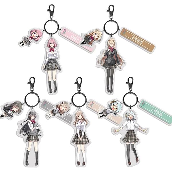 Amazon.co.jp: わたなれ 缶バッジ 58mm 5枚セット 甘織れな子 王塚真唯