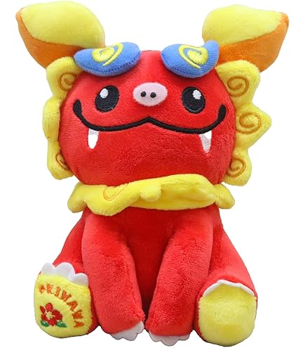 Amazon.co.jp: CUTE キュート ぬいぐるみ 沖縄 シーサー #df