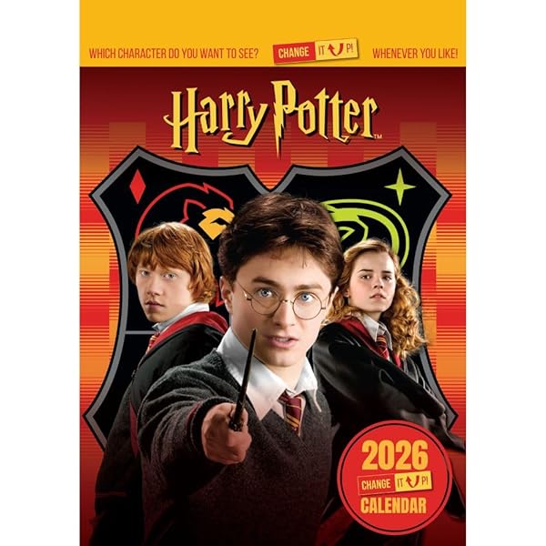 Amazon.co.jp: 2026年カレンダー ハリーポッター 公式ミニウォール