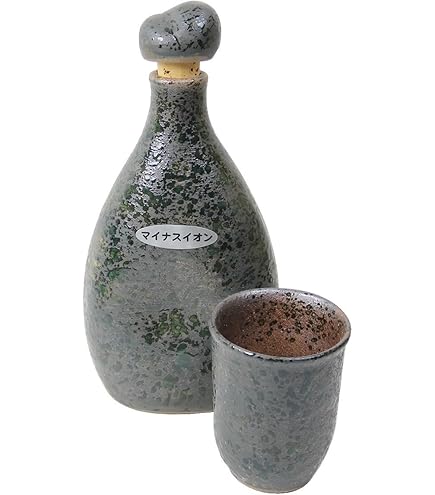 Amazon | ラジウムボトル古信楽短 陶器 信楽焼 焼酎サーバー | 信楽焼