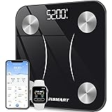 【体重計】INSMART 体脂肪計・体組成計 13項目測定可能 体重計 スマホ連動 ヘルスメーター 人気 体重計 Bluetooth対応 260H(日本語対応APP＆取扱説明書)(ブラック)
