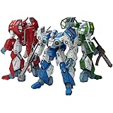 ウェーブ 機甲創世記モスピーダ レギオス エータ/ゼータ/イオタ アーモソルジャー マルチプレックス 1/72スケール 全高約110mm プラモデル KM-004