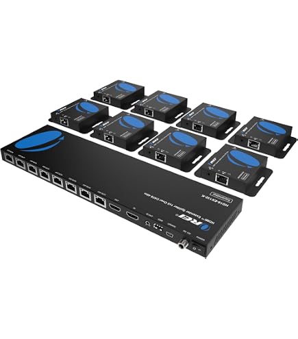 Amazon.co.jp: AIMIBO ワイヤレスHDMI 送受信機セット1TX+4RX : 家電