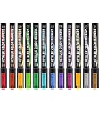 Amazon | DSPIAE MK-01~12 水性アクリルマーカーセット - 12色セット +