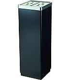 Amazon.co.jp: 山崎産業 スタンド 灰皿 スモーキング AL 106 ブラック