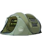 Amazon.co.jp: EchoSmile ポップアップテント 4人用 ワンタッチ 1秒