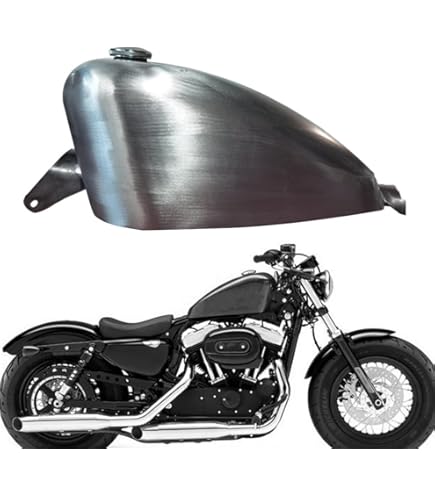 スポーツスタータンク 塗装済み コーティング済み モーターロック 汎用 SHALLOW エイジング塗装済み スポーツ