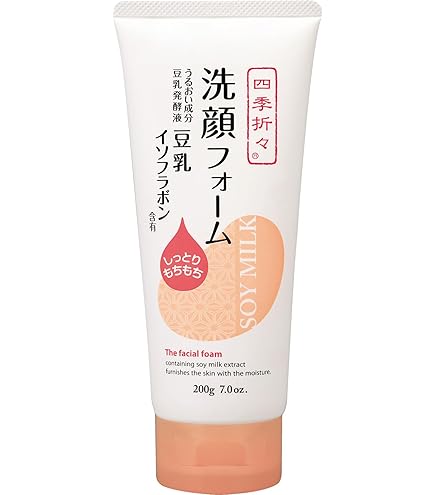 Amazon | 熊野油脂 四季折々 白椿油Wクレンジング洗顔フォーム 190G
