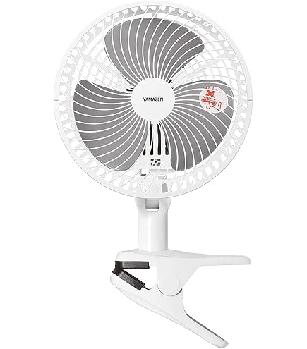 Amazon | [山善] クリップ 扇風機 卓上扇風機 小型 左右首振り
