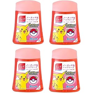ミューズ ノータッチ ポケモン グレープフルーツ 詰替え用 250mL×4個
