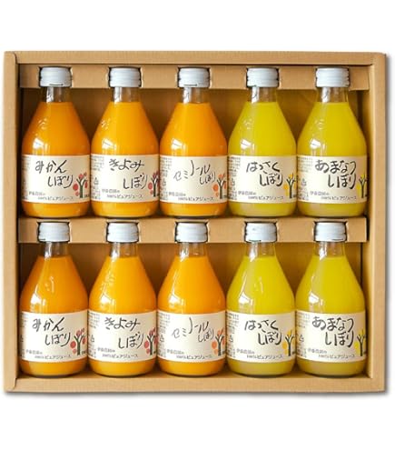 愛媛県産みかんジュース3種詰め合わせ 720ml 12本セット Amazon.co.jp: 愛工房 みかんジュース 3種飲み比べセット 21本 宇和島
