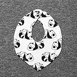 Tovadoo ベビー よだれかけ　コットンブレンド　パンダ　ソフト　ファッション　キュート　出産祝い　プレゼント 七色入　19*26cm　0-7歳