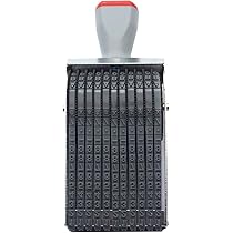 PSA 10 万博 ラクエンロジック ひなろじ SP スタンプ Amazon.co.jp: ナンバリングスタンプ11桁ゴムローリングスタンプ