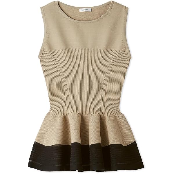 Amazon | [フレイ アイディー] クロシェフリルニット FWNT262134