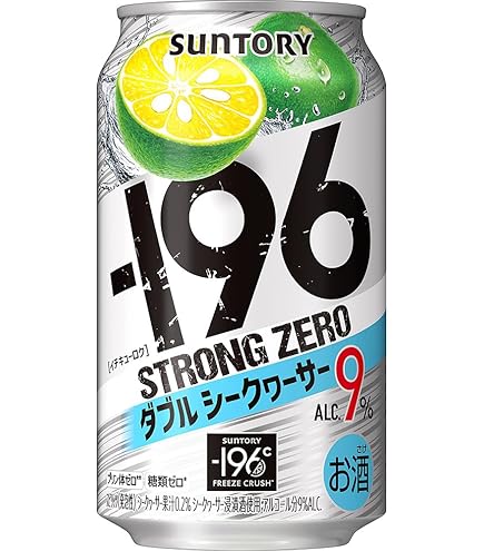 Amazon.co.jp: サントリー -196° ストロングゼロ ダブルレモン 500ml