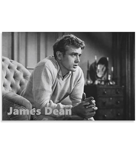 Amazon.co.jp: James Dean ポスター ジェームスディーンホワイトカー