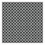 York Wallcoverings WA7819 Waverly Classics Framework Wallpaper, Ebony/Ivory [並行輸入品]