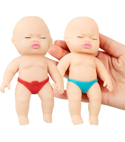 Amazon | アグリーベイビーズ スクイーズ 赤ちゃん 人形 パンツ