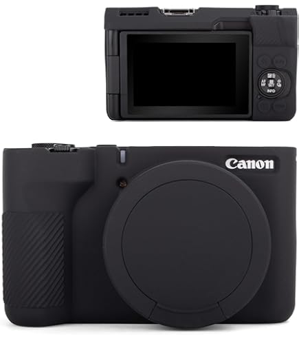 3-2412 Canon AV-1 他ケース含め付属品まとめ Amazon | For Canon PowerShot V1 専用収納ケース カバー【JYJIEJIE