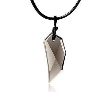 MST 黒曜石 オブシディアン ネックレス ペンダント メンズ レザー調チェーン おしゃれ 高級 プレゼント 魔除け お守り 開運