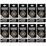 ガーネッシュ GONESH 芳香剤 ヴェンティレーターリキッド ブラックスティンガー 10個セット