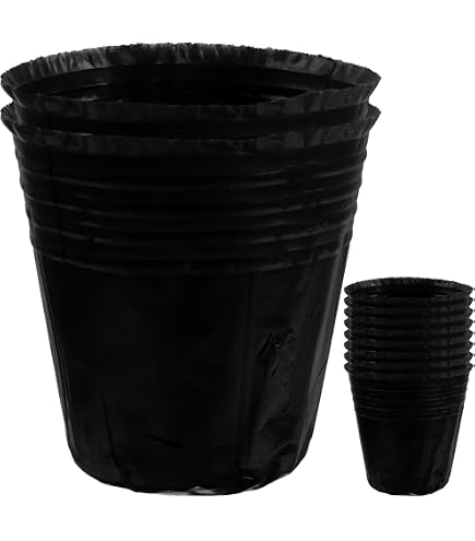 Amazon.co.jp: ポリポット 5cm 黒 100個 ビニールポット : DIY・工具