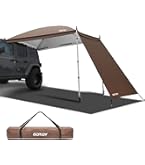 Amazon | Geer Top カーサイドタープ 4～6人 車に付ける タープ カー