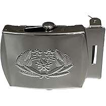 Amazon.co.jp: 警察グッズ 旭日桜花桜葉 帯革ベルト用ピントップ式