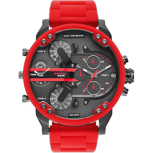 Amazon.co.jp: ディーゼル DIESEL ミスターダディ クロノ クオーツ 