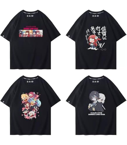 ゾンビランドサガ Tシャツ XLサイズ 漫画 アニメ 映画 ゲーム ゾンサガ Amazon.co.jp: ゾンビランドサガ Tシャツ XLサイズ 漫画 アニメ 映画