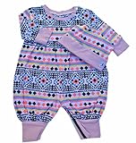 キャピー CAPPY キャップ付きロンパス カレイドスコープ Size6-9m ROM0030