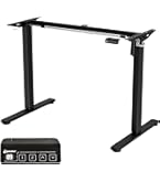 未使用品 FLEXISPOT 電動式 昇降デスクEF1B（天板別売り） Amazon | FLEXISPOT スタンディングデスク 電動式 昇降デスク 高