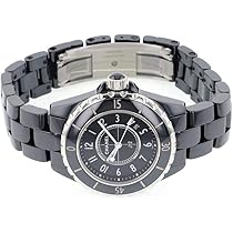 Amazon | シャネル CHANEL J12 33mm H0682 ブラック文字盤