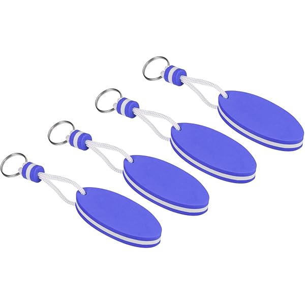 にる Amazon.co.jp: [PATIKIL] 浮きキーホルダー フローティングキーリング