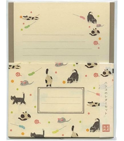 こねこがうまれたよ ケース入りレターセット ls-15749e.jpg