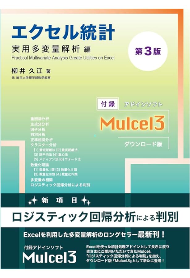 4Stepsエクセル統計 第5版 | 柳井 久江 |本 | 通販 | Amazon