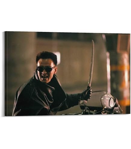 Amazon.co.jp: A4 額付き ポスター 松田優作 ブラックレイン Black