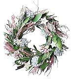 彩か SAIKA  クリスマスリース M   玄関飾り CGX-258M Bark&Star Wreath(Pink) M