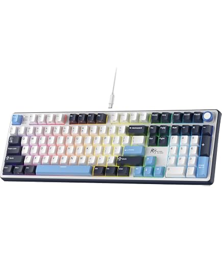 Amazon | RK ROYAL KLUDGE R98 Pro Tri-Mode メカニカルキーボード