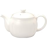 QIDUHUQI 森修焼(しんしゅうやき) ポット型急須 幅175×高さ105(mm)適正容量400(ml) 【日本製陶器・電子レンジOK・遠赤外線・マイナスイオン】